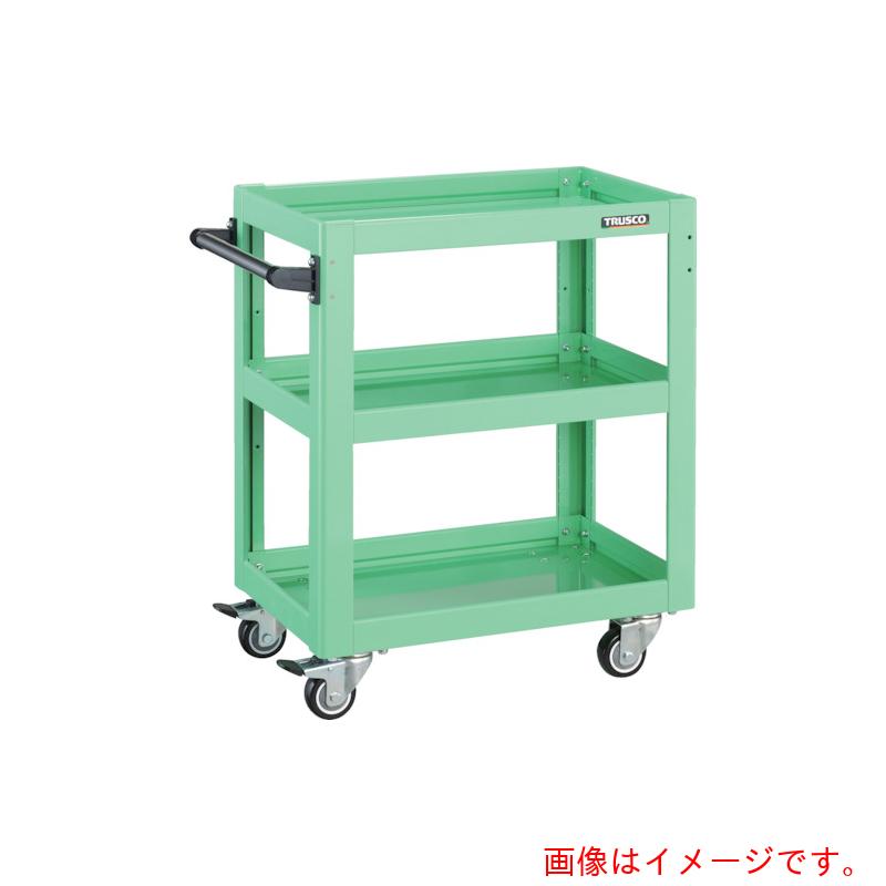 トラスコ中山（TRUSCO） TRUSCO 手道具手押し車 海豚 ６００×４００ ウレタン拷問台 青少年緑であること 【品番：DLWS-763U-YG】