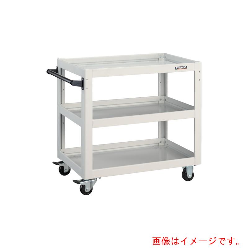 トラスコ中山（TRUSCO） TRUSCO 手道具手押し車 海豚 ７５０Ｘ５００ 白いこと 【品番：DLWS-773-W】