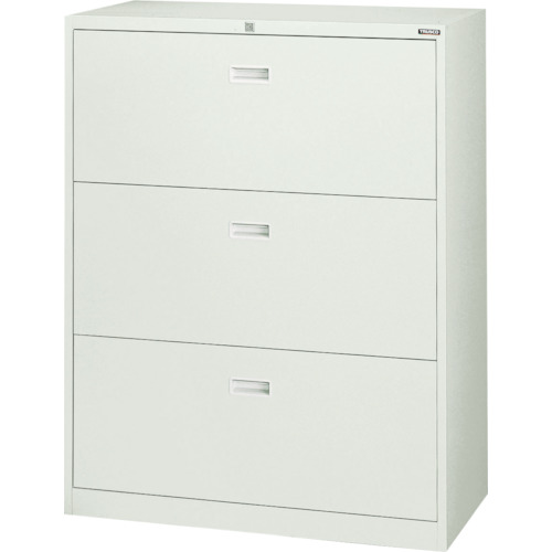 【別途送料あり】トラスコ中山（TRUSCO）　TRUSCO　スタンダード書庫（Ａ４判Ｄ４００）　ラテラル３段　Ｈ１１１０　【品番：FA40-G11】
