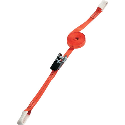 トラスコ中山（TRUSCO）　TRUSCO　ベルト荷締機　２５ｍｍ幅　１２７ｋｇ　アイタイプ　ＪＩＳ規格品　【品番：GV25A-125R】 4,600円
