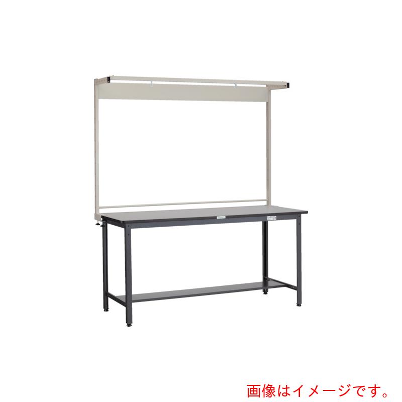 【別途送料あり】トラスコ中山（TRUSCO）　TRUSCO　中荷重立作業台（５００ｋｇ）ＨＡＥＷ型　１５００Ｘ７５０ＸＨ２０９３（全高）　ツールハンガー付　ダークグレー色　【品番：HAEWP-1575THN】