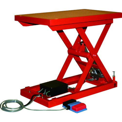 【別途貨物輸送あり】トラスコ中山（TRUSCO） TRUSCO 速見表昇降機１００ｋｇ 電動Ｂねじ式 コロンビア特別区２４Ｖ乾電池専用 ５００×６５０ 【品番：HDL-H1056R-D2】