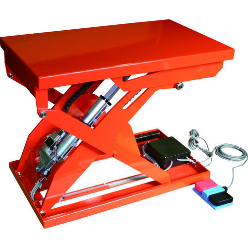 【別途送料あり】トラスコ中山(TRUSCO) TRUSCO テーブルリフト250kg 電動Bねじ式 DC24Vバッテリー専用 400×720 【品番:HDL-H2547R-D2】|住設プロ 店