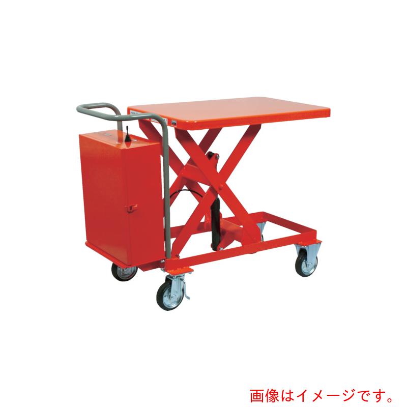 【別途貨物輸送あり】トラスコ中山（TRUSCO） TRUSCO ハンドリフター ４００ｋｇ ６００Ｘ１２００ 電動昇降式 【品番：HLAN-400L】