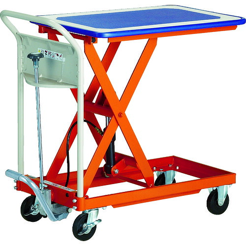 トラスコ中山（TRUSCO）　TRUSCO　ハンドリフター　１５０ｋｇ　４６０Ｘ７４０　マット付　【品番：HLFMA-S150】