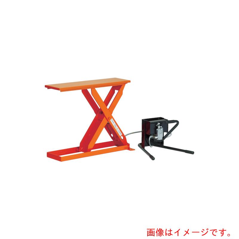 【別途貨物輸送あり】トラスコ中山（TRUSCO） TRUSCO か細い昇降機３５０ｋｇ 足踏式 ８００Ｘ２５０ 【品番：HLH-S35-2508】