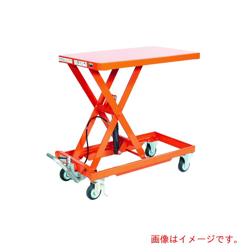 【別途貨物輸送あり】トラスコ中山（TRUSCO） TRUSCO やり方台リフター ７５０ｋｇ ６００Ｘ９００ Ｈ受け答え 早送り皆無 【品番：HLLA-S750】