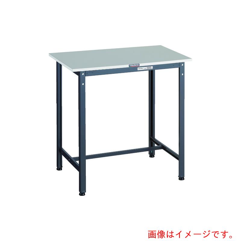 トラスコ中山（TRUSCO）　TRUSCO　軽荷重立作業台（３００ｋｇ）ＨＡＥ２型　ＲｏＨＳ２対応天板　９００Ｘ７５０ＸＨ９００　ダークグレー色　【品番：HRAE2-0975 DG】
