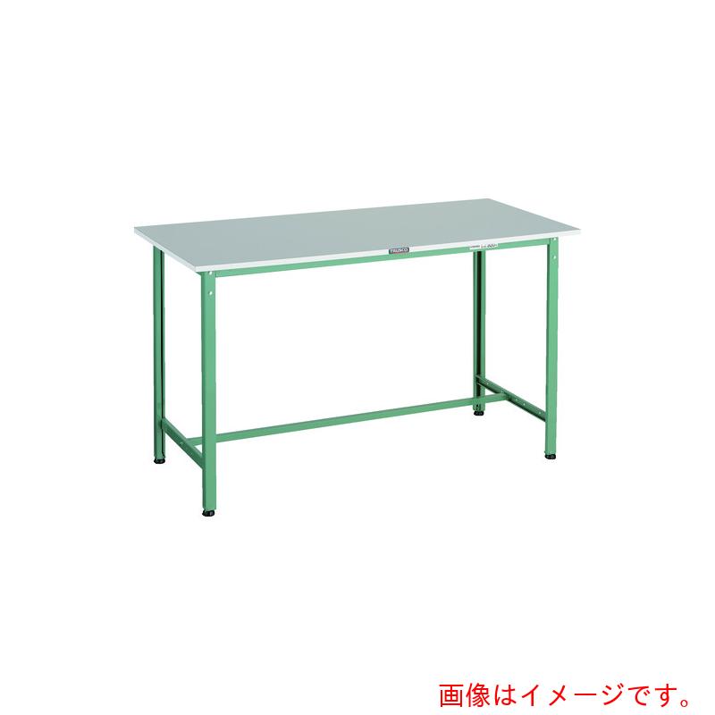 【別途送料あり】トラスコ中山（TRUSCO）　TRUSCO　軽荷重立作業台（３００ｋｇ）ＨＡＥ２型　ＲｏＨＳ２対応天板　１５００Ｘ９００ＸＨ９００　グリーン色　【品番：HRAE2-1509】