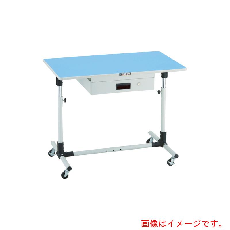 トラスコ中山（TRUSCO）　TRUSCO　ジャスト　７５０Ｘ６００ＸＨ７００&minus;９５０　引出　車輪付　【品番：JM-7560CUDK1】｜住設プロ　店 35,443円