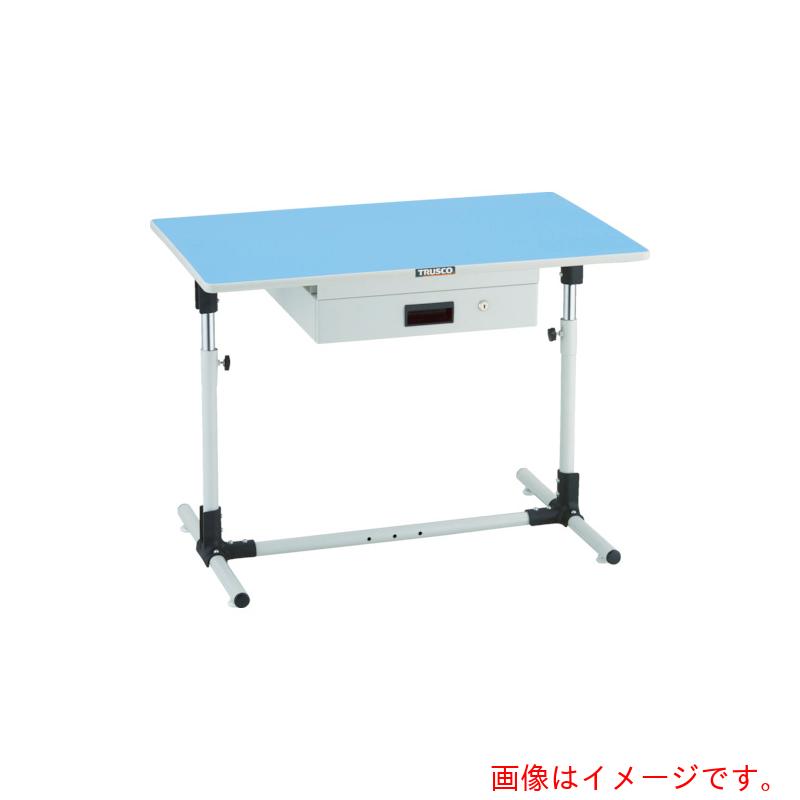 トラスコ中山（TRUSCO） TRUSCO ジャスト ７５０Ｘ６００ＸＨ６４５－８９５ 引出付 【品番：JM-7560UDK1】