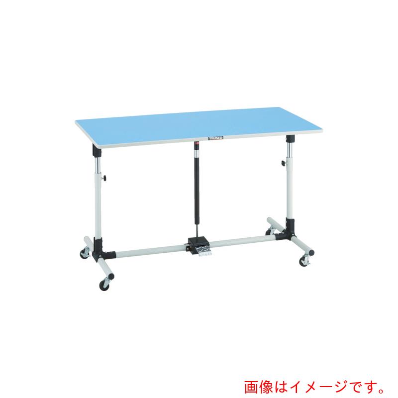 トラスコ中山（TRUSCO）　TRUSCO　上下調節機能付作業台９００Ｘ６００ＸＨ７００&minus;９５０　車輪付　【品番：JM-9060GC】｜住設プロ　店