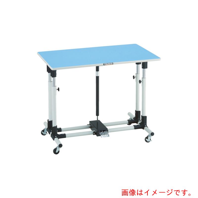 トラスコ中山(TRUSCO) TRUSCO 上下調節機能付作業台750X600XH700−950 車輪付 【品番:JMW-7560GC】|住設プロ 店