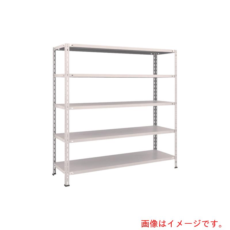 【楽天市場】【別途送料あり】トラスコ中山（TRUSCO） TRUSCO スチールラック 軽量棚 中棚ボルトレス型1500X450X1500 5 ...