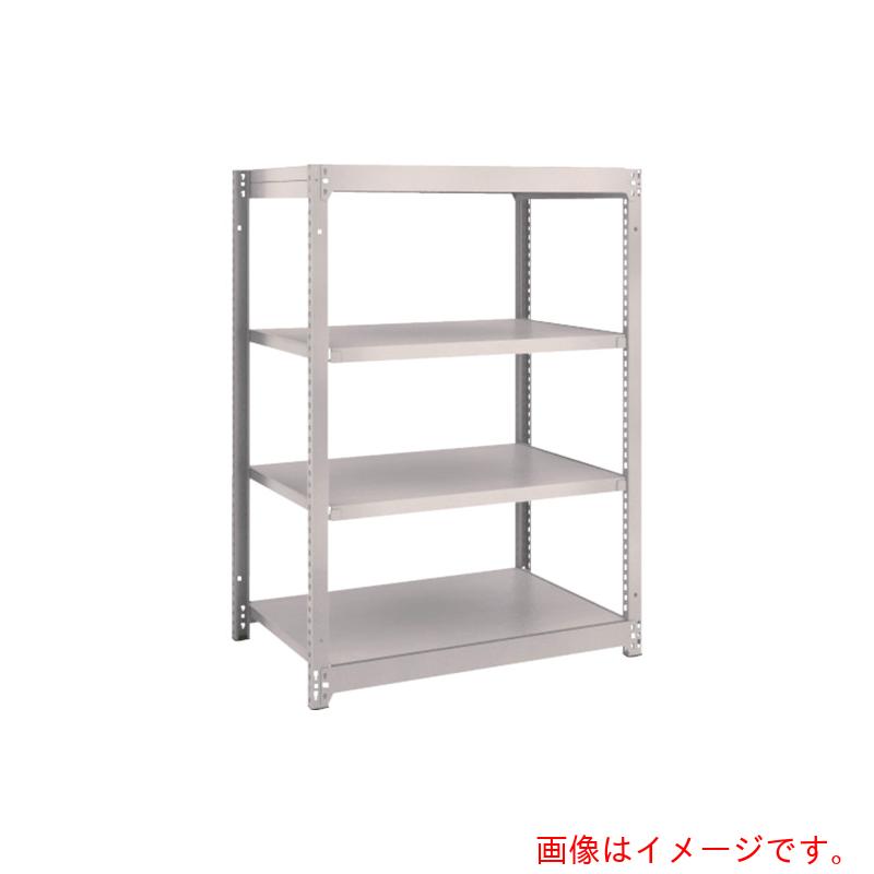 トラスコ中山（TRUSCO） TRUSCO スチールラック Ｍ１．５型軽中量棚 ８６０×５９５×Ｈ１２００ ４段単体 ネオグレー 【品番：M1.5-4364】