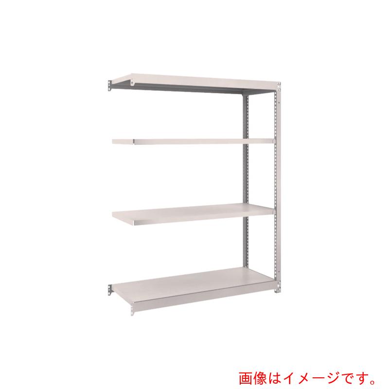 トラスコ中山（TRUSCO）　TRUSCO　スチールラック　Ｍ１．５型軽中量棚　１１６０&times;４４５&times;Ｈ１５００　４段連結　ネオグレー　【品番：M1.5-5444B】｜住設プロ　店