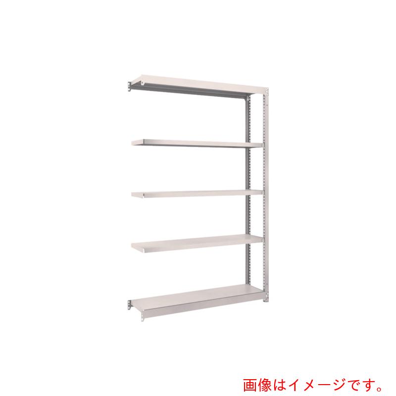 トラスコ中山（TRUSCO） TRUSCO スチールラック Ｍ１．５型軽中量棚 １１６０×２９５×Ｈ１８００ ５段連結 ネオグレー 【品番：M1.5-6435B】