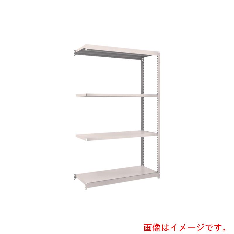 トラスコ中山（TRUSCO） TRUSCO スチールラック Ｍ１．５型軽中量棚 １１６０×４４５×Ｈ１８００ ４段連結 ネオグレー 【品番：M1.5-6444B】