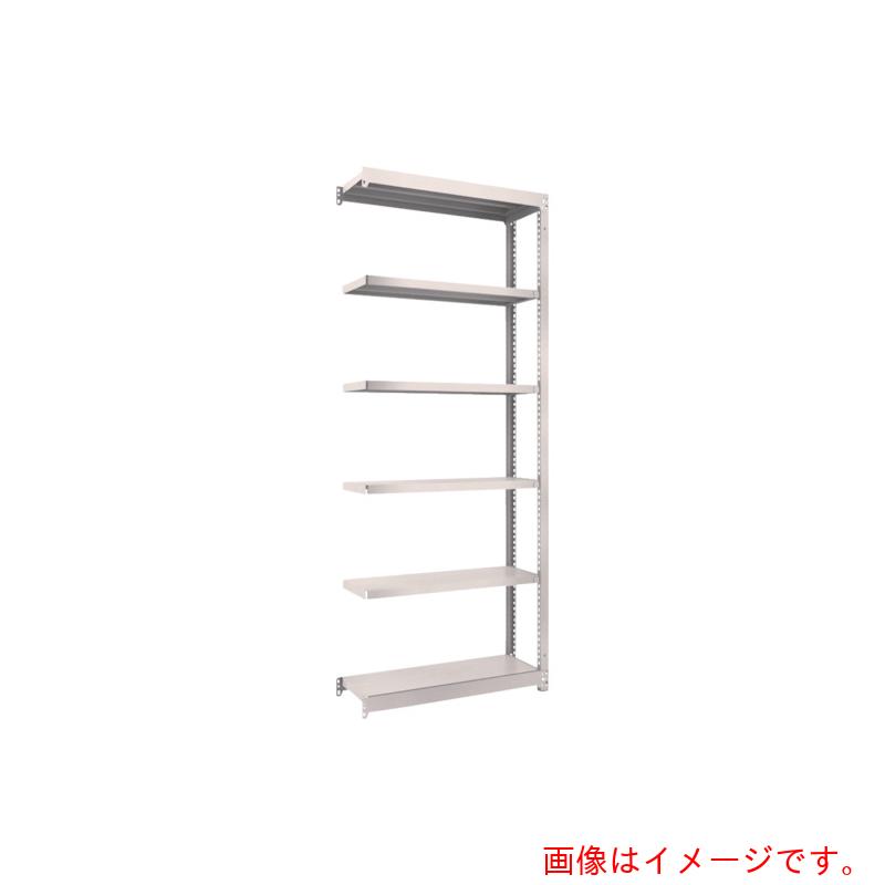 トラスコ中山（TRUSCO）　TRUSCO　スチールラック　Ｍ１．５型軽中量棚　８６０×２９５×Ｈ２１００　６段連結　ネオグレー　【品番：M1.5-7336B】