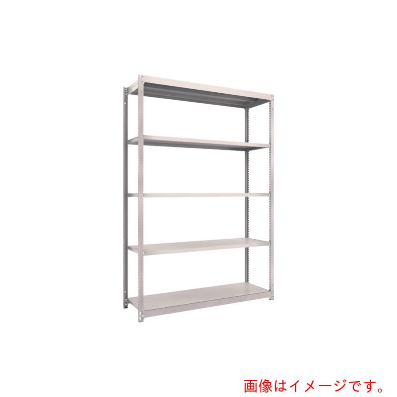【別途送料あり】トラスコ中山（TRUSCO） TRUSCO スチールラック Ｍ１．５型軽中量棚 １４６０Ｘ４４５ＸＨ２１００ ５段単体 ネオグレー 【品番：M1.5-7545】