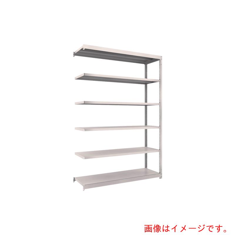【別途送料あり】トラスコ中山（TRUSCO）　TRUSCO　スチールラック　Ｍ１．５型軽中量棚　１４６０&times;４４５&times;Ｈ２１００　６段連結　ネオグレー　【品番：M1.5-7546B】｜住設プロ　店 35,112円