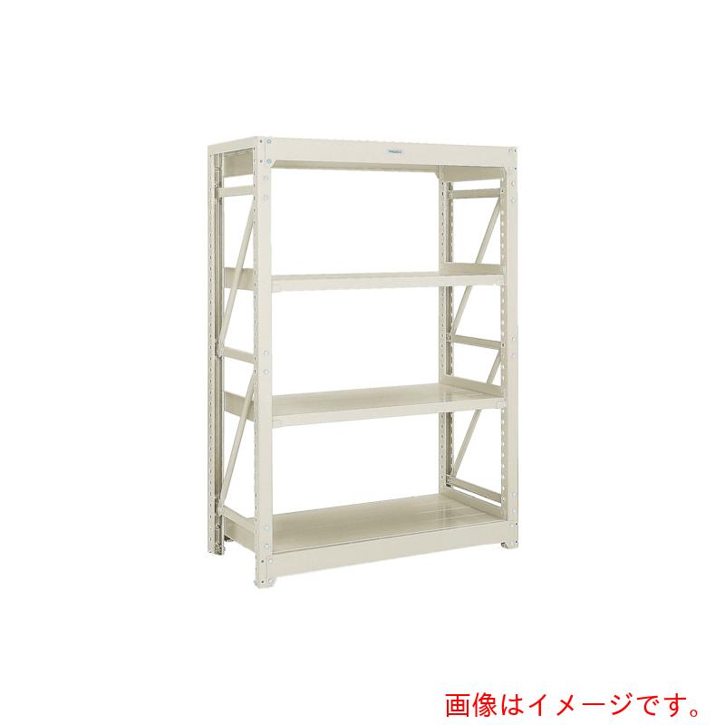 【別途送料あり】トラスコ中山(TRUSCO) TRUSCO スチールラック M10型重量棚 1200X620XH1200 5段 単体 ネオグレー 【品番:M10-4465】|住設プロ 店