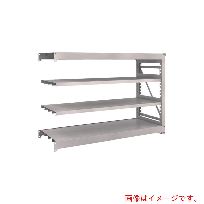 【別途送料あり】トラスコ中山（TRUSCO）　TRUSCO　スチールラック　Ｍ１０型重量棚　１８００Ｘ６２０ＸＨ１２００　４段　連結　ネオグレー　【品番：M10-4664B】｜住設プロ　店 61,232円