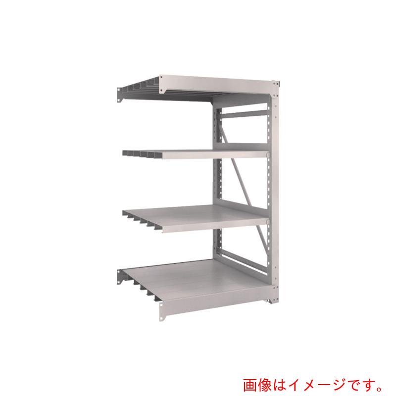 【別途送料あり】トラスコ中山（TRUSCO）　TRUSCO　スチールラック　Ｍ１０型重量棚　９００Ｘ９００ＸＨ１５００　４段　連結　ネオグレー　【品番：M10-5394B】
