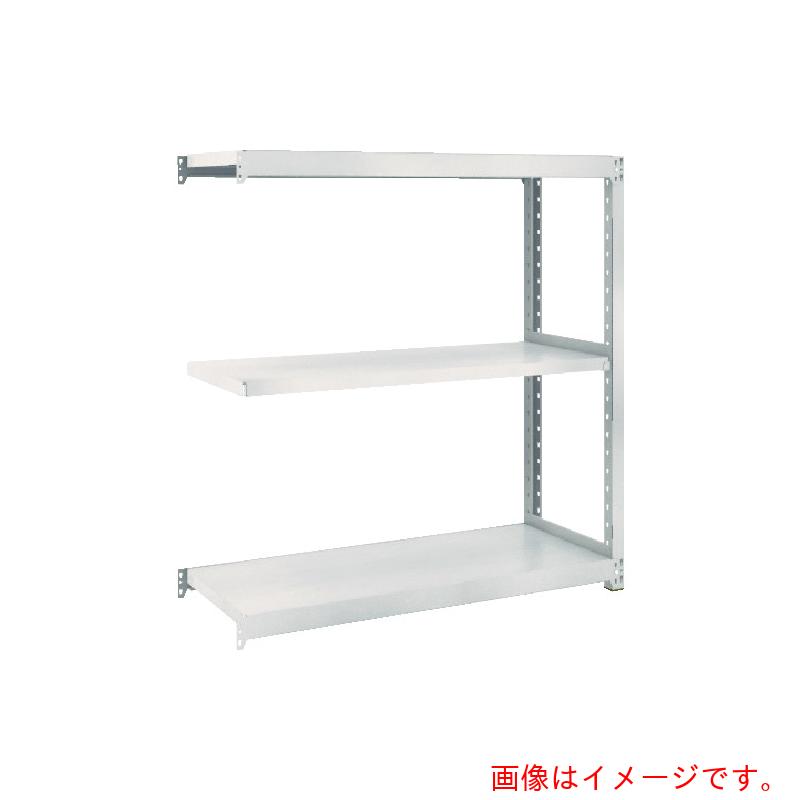 トラスコ中山（TRUSCO）　TRUSCO　スチールラック　Ｍ２型軽中量棚　１４６０Ｘ３００ＸＨ１２００　３段　連結　ネオグレー　【品番：M2-4533B】