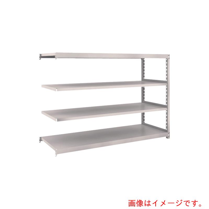 【別途送料あり】トラスコ中山（TRUSCO）　TRUSCO　　スチールラック　Ｍ２型軽中量棚　１７６０×８８０×Ｈ１２００　４段　連結　　ネオグレー　【品番：M2-4694B】