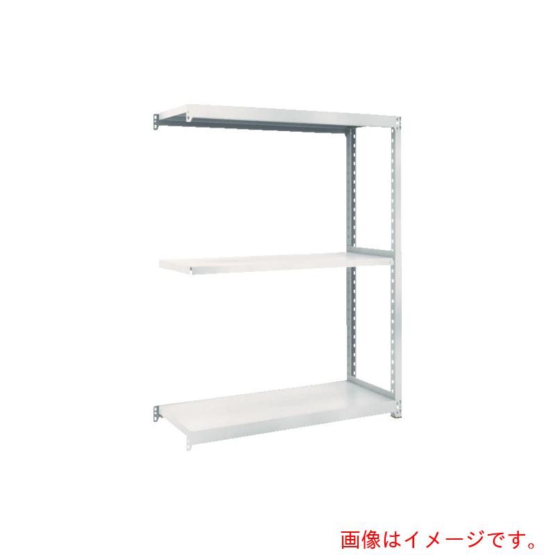 【別途送料あり】トラスコ中山（TRUSCO）　TRUSCO　スチールラック　Ｍ２型軽中量棚　１７６０Ｘ６００ＸＨ１５００　３段　連結　ネオグレー　【品番：M2-5663B】
