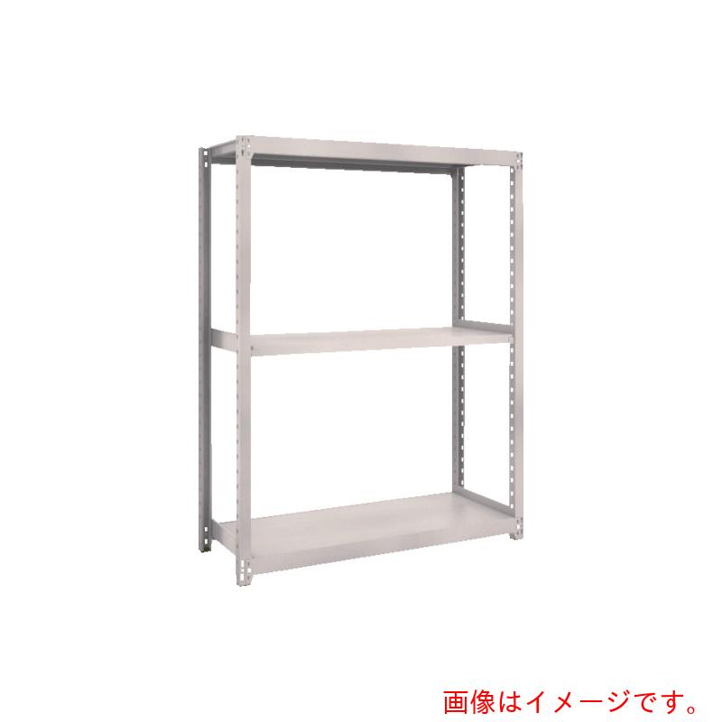 【別途送料あり】トラスコ中山（TRUSCO） TRUSCO  スチールラック Ｍ２型軽中量棚 １７６０Ｘ８８０ＸＨ１５００ ３段 単体  ネオグレー 【品番：M2-5693】