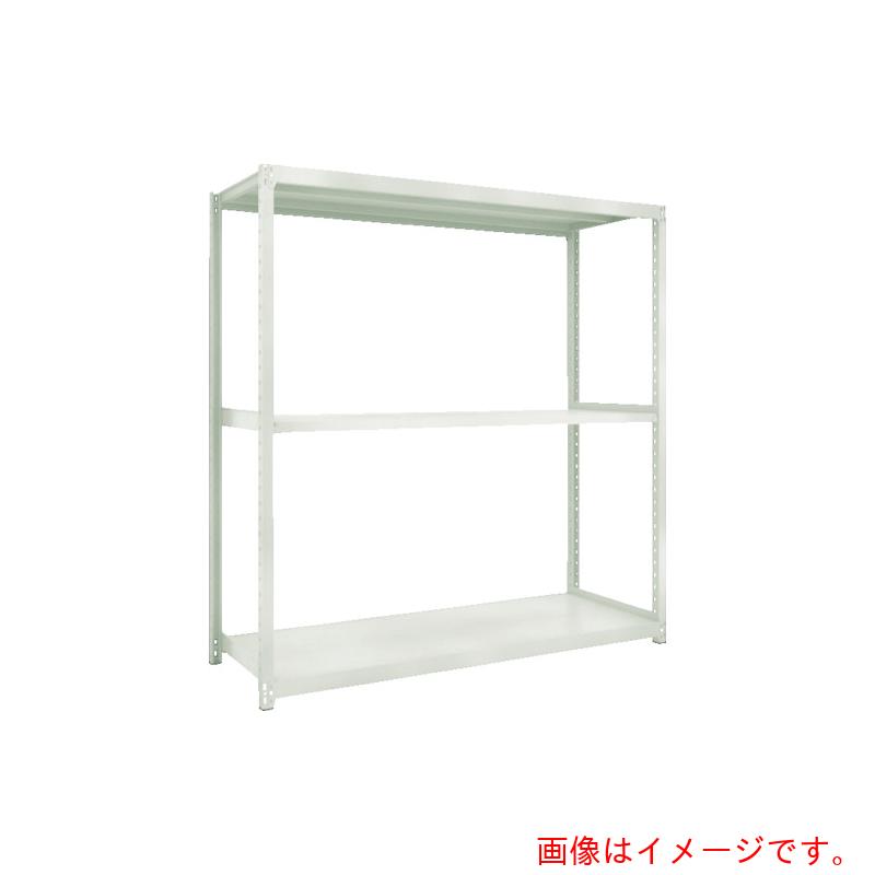 【別途貨物輸送あり】トラスコ中山（TRUSCO） TRUSCO  スチール写真仕合わせ Ｍ２型軽中量棚 ８６０Ｘ８８０ＸＨ１８００ ３段 単体  ネオ薄墨色 【品番：M2-6393】
