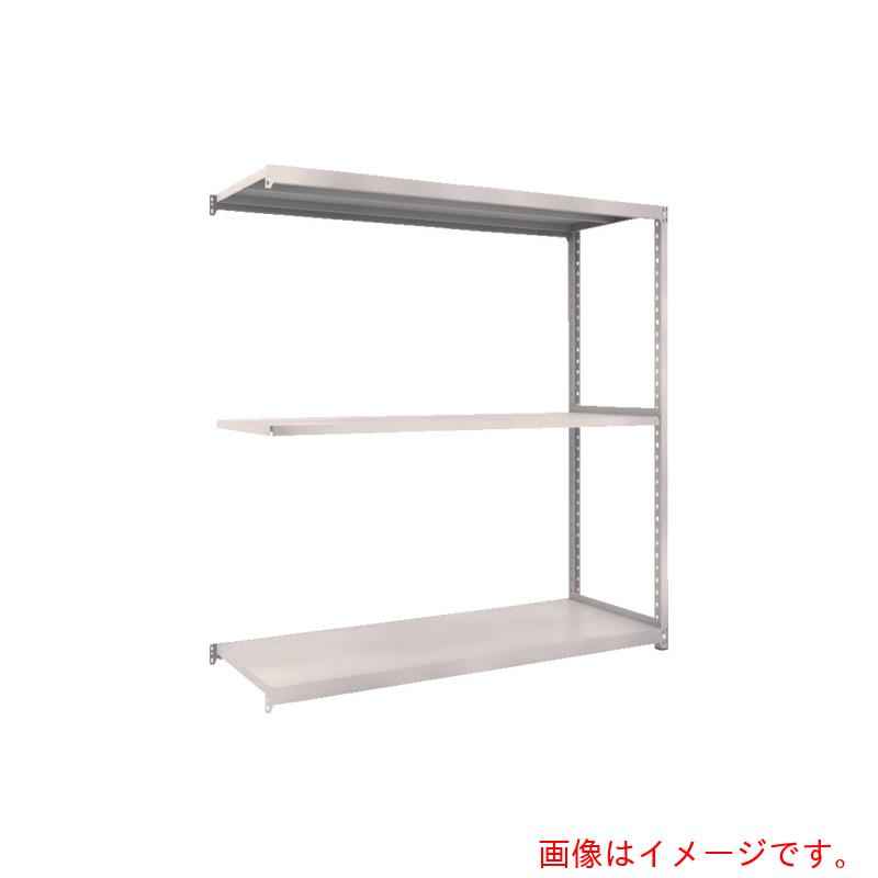 【別途送料あり】トラスコ中山（TRUSCO）　TRUSCO　　スチールラック　Ｍ２型軽中量棚　８６０Ｘ８８０ＸＨ１８００　３段　連結　　ネオグレー　【品番：M2-6393B】