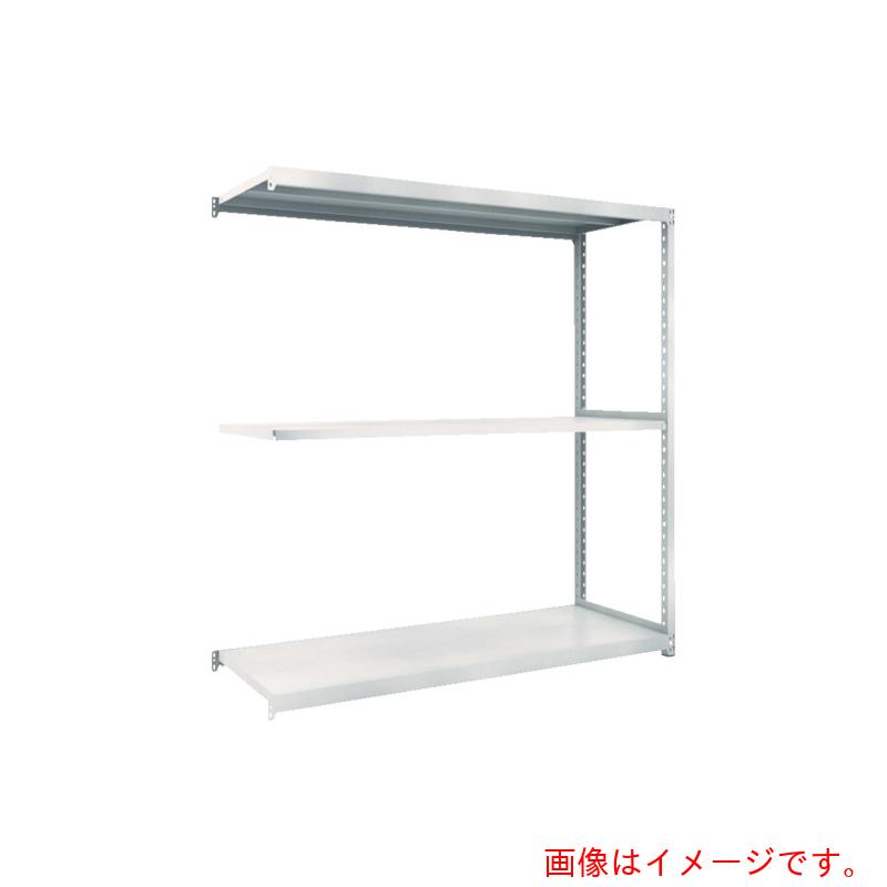 【別途送料あり】トラスコ中山（TRUSCO）　TRUSCO　スチールラック　Ｍ２型軽中量棚　１１６０Ｘ６００ＸＨ１８００　３段　連結　ネオグレー　【品番：M2-6463B】｜住設プロ　店