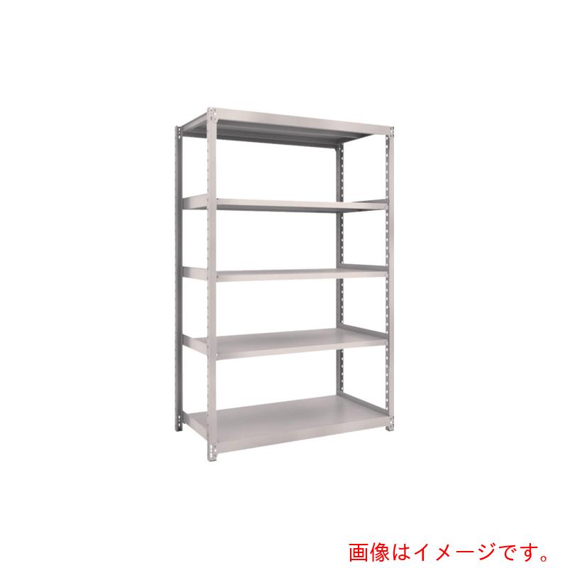 【別途送料あり】トラスコ中山（TRUSCO）　TRUSCO　　スチールラック　Ｍ２型軽中量棚　１１６０&times;８８０&times;Ｈ１８００　５段　単体　　ネオグレー　【品番：M2-6495】｜住設プロ　店