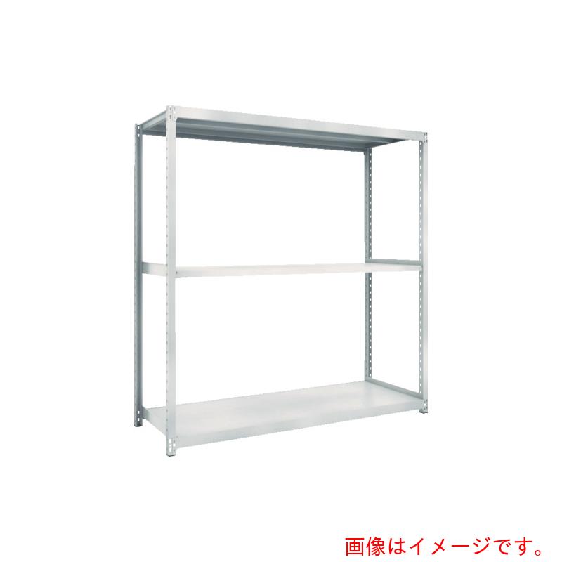【別途送料あり】トラスコ中山（TRUSCO）　TRUSCO　　スチールラック　Ｍ２型軽中量棚　１４６０Ｘ８８０ＸＨ１８００　３段　単体　　ネオグレー　【品番：M2-6593】｜住設プロ　店