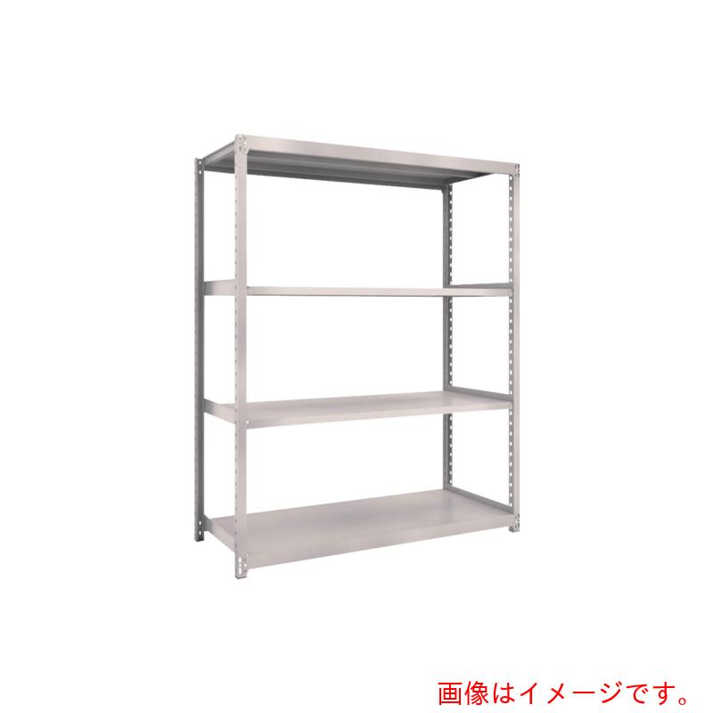 【別途送料あり】トラスコ中山（TRUSCO）　TRUSCO　　スチールラック　Ｍ２型軽中量棚　１４６０×８８０×Ｈ１８００　４段　単体　　ネオグレー　【品番：M2-6594】