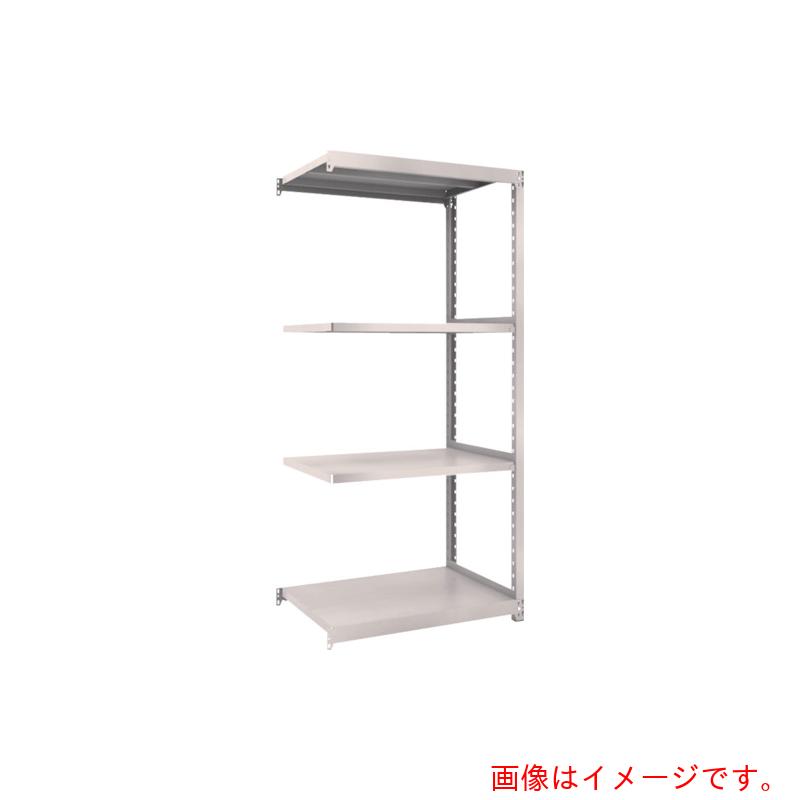 【別途送料あり】トラスコ中山（TRUSCO）　TRUSCO　スチールラック　Ｍ２型軽中量棚　８６０Ｘ６００ＸＨ２１００　４段　連結　ネオグレー　【品番：M2-7364B】