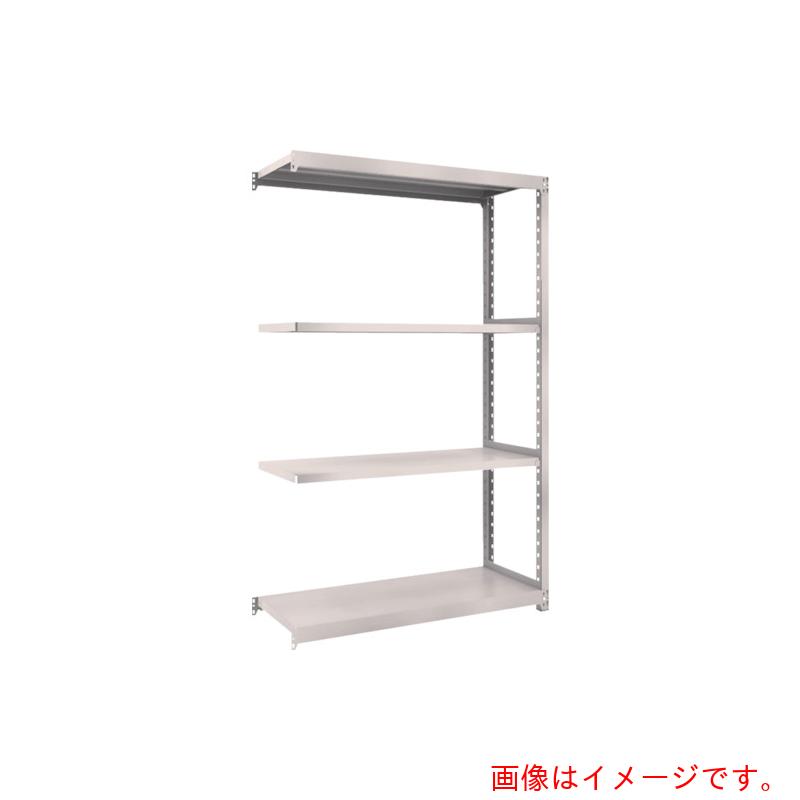 【別途送料あり】トラスコ中山（TRUSCO） TRUSCO スチールラック Ｍ２型軽中量棚 １１６０Ｘ４５０ＸＨ２１００ ４段 連結 ネオグレー 【品番：M2-7444B】