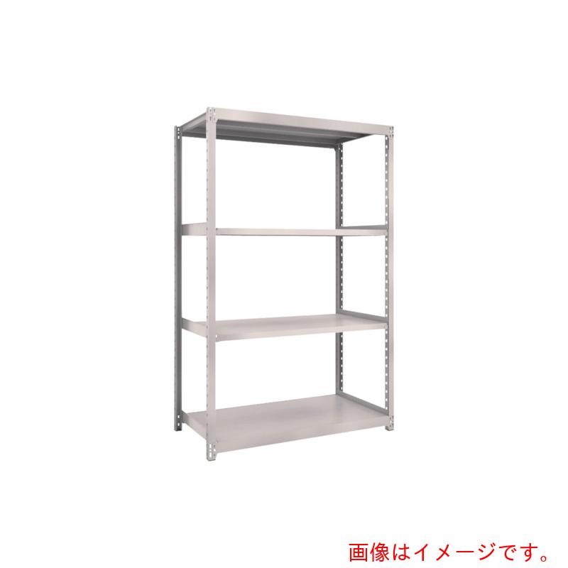 【別途送料あり】トラスコ中山（TRUSCO）　TRUSCO　スチールラック　Ｍ２型軽中量棚　１１６０Ｘ６００ＸＨ２１００　４段　単体　ネオグレー　【品番：M2-7464】