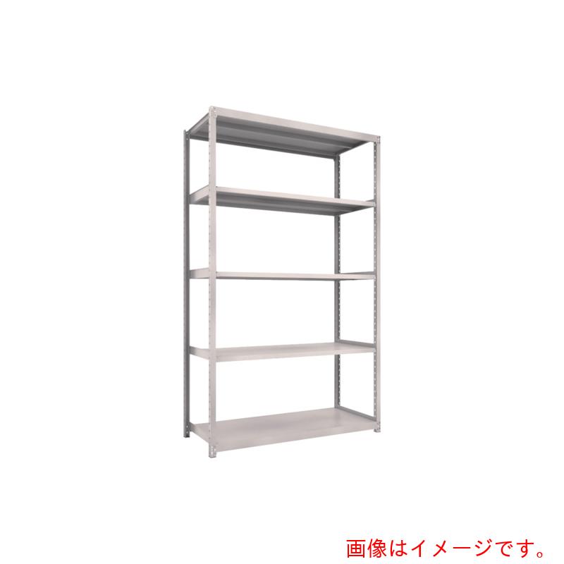 【別途送料あり】トラスコ中山（TRUSCO）　TRUSCO　　スチールラック　Ｍ２型軽中量棚　１４６０Ｘ８８０ＸＨ２４００　５段　単体　　ネオグレー　【品番：M2-8595】｜住設プロ　店 39,890円