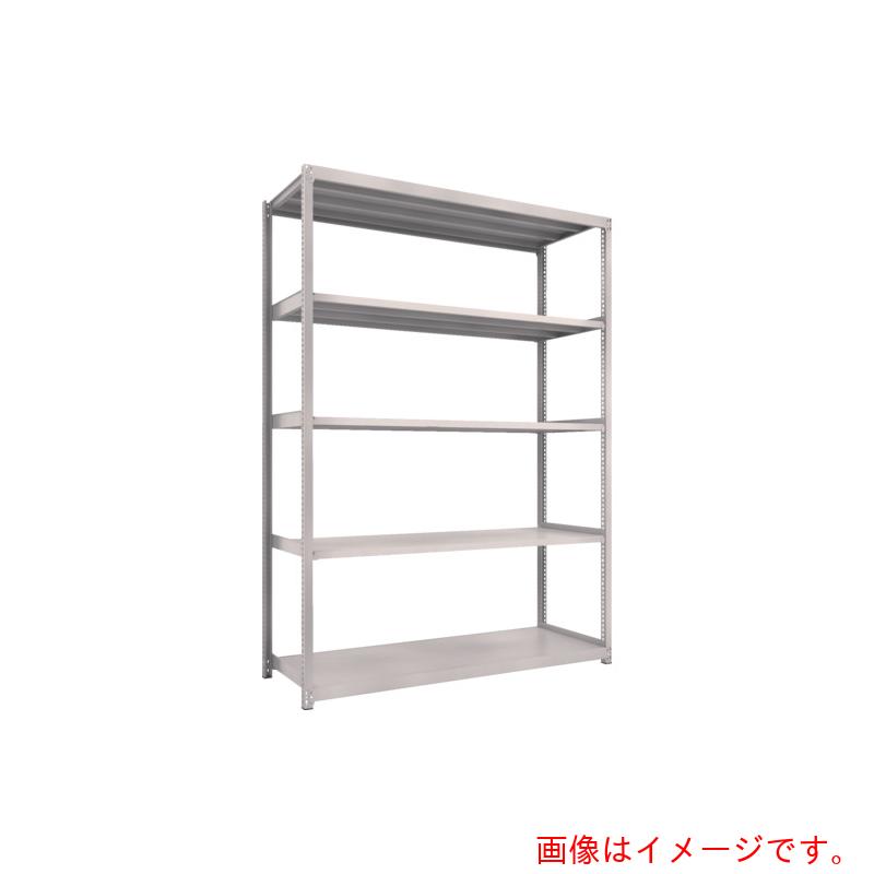 【別途送料あり】トラスコ中山（TRUSCO）　TRUSCO　　スチールラック　Ｍ２型軽中量棚　１７６０Ｘ８８０ＸＨ２４００　５段　単体　　ネオグレー　【品番：M2-8695】