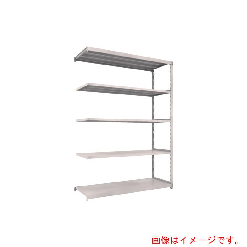 【別途送料あり】トラスコ中山（TRUSCO）　TRUSCO　　スチールラック　Ｍ２型軽中量棚　１７６０Ｘ８８０ＸＨ２４００　５段　連結　　ネオグレー　【品番：M2-8695B】