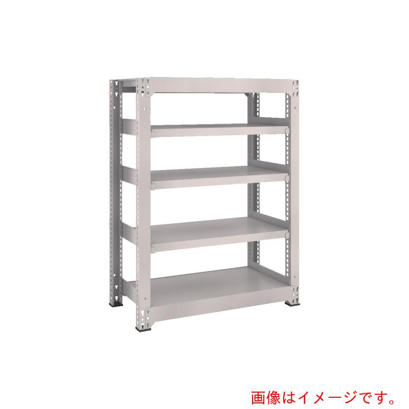 【別途送料あり】トラスコ中山（TRUSCO）　TRUSCO　スチールラック　Ｍ３型中量棚　９００×１１２１×Ｈ１２００　５段　単体　ネオグレー　【品番：M3-43125】