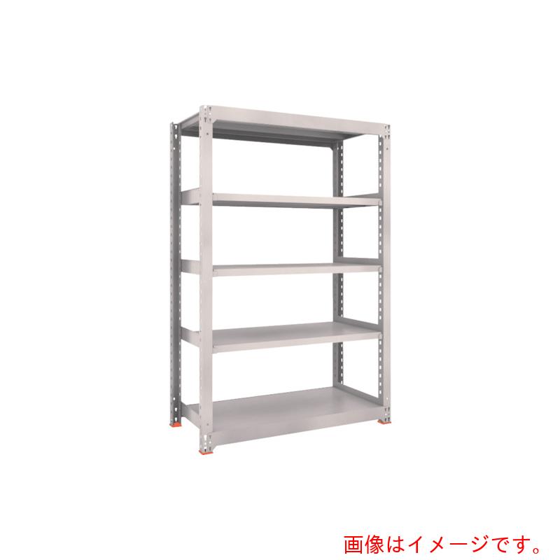【別途貨物輸送あり】トラスコ中山（TRUSCO） TRUSCO スチール写真仕合わせ Ｍ３型中量棚 １８００Ｘ４７１ＸＨ１８００ ５段 単体 免震脂軍事基地付 ネオ薄墨色 【品番：M3-6655-SFC】