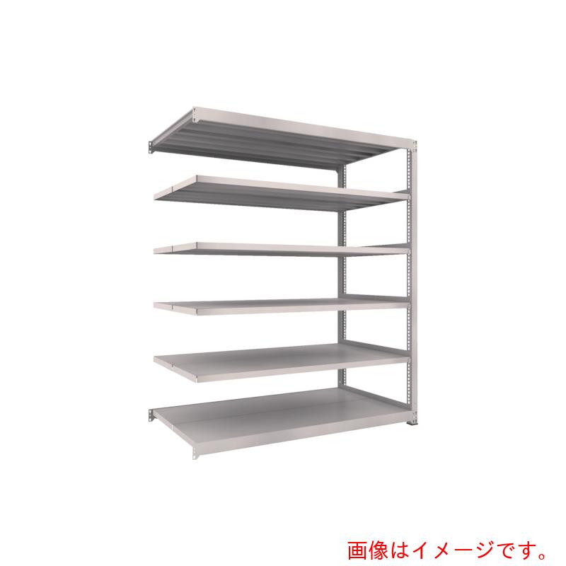 【別途送料あり】トラスコ中山(TRUSCO) TRUSCO スチールラック M3型中量棚 1200×1121×H2100 6段 連結 ネオグレー 【品番:M3-74126B】|住設プロ 店