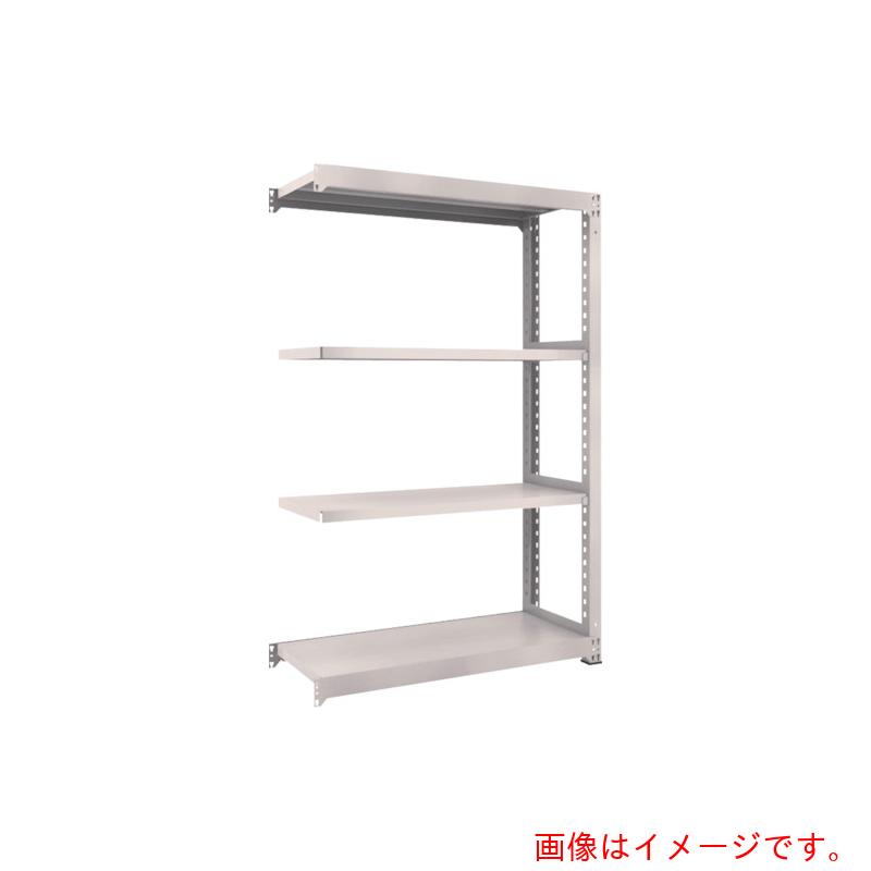 【別途送料あり】トラスコ中山（TRUSCO）　TRUSCO　スチールラック　Ｍ３型中量棚　１２００Ｘ４７１ＸＨ２１００　４段　連結　ネオグレー　【品番：M3-7454B】