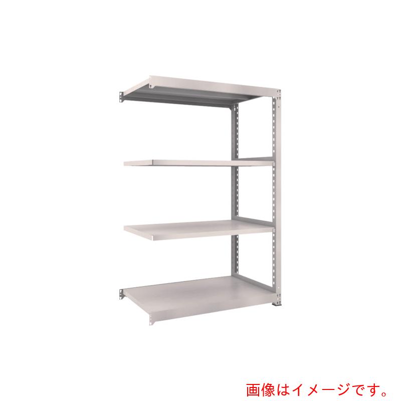 【別途送料あり】トラスコ中山（TRUSCO）　TRUSCO　スチールラック　Ｍ３型中量棚　１２００Ｘ７２１ＸＨ２１００　４段　連結　ネオグレー　【品番：M3-7474B】