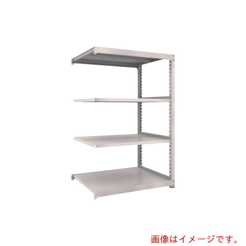 【別途貨物輸送あり】トラスコ中山（TRUSCO） TRUSCO スチール写真仕合わせ Ｍ３型中量棚 １２００Ｘ９２１ＸＨ２１００ ４段 繋ぎ合わせる ネオ薄墨色 【品番：M3-7494B】